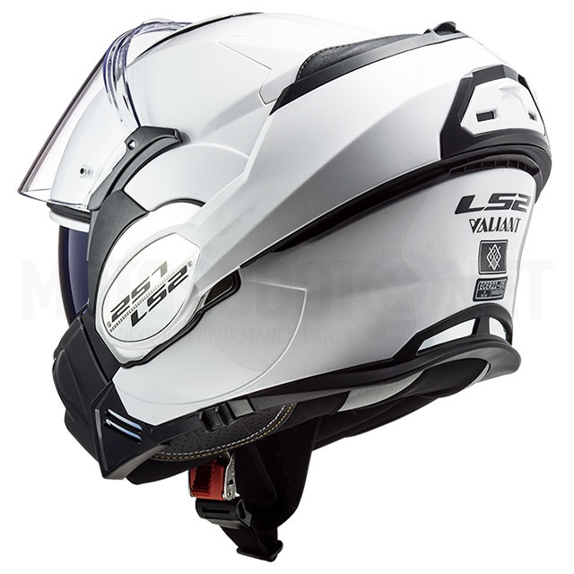 Casque modulaire LS2 FF399 Valiant Single Mono - blanc Sku:A-503991002 /a/-/a-503991002_05.jpg