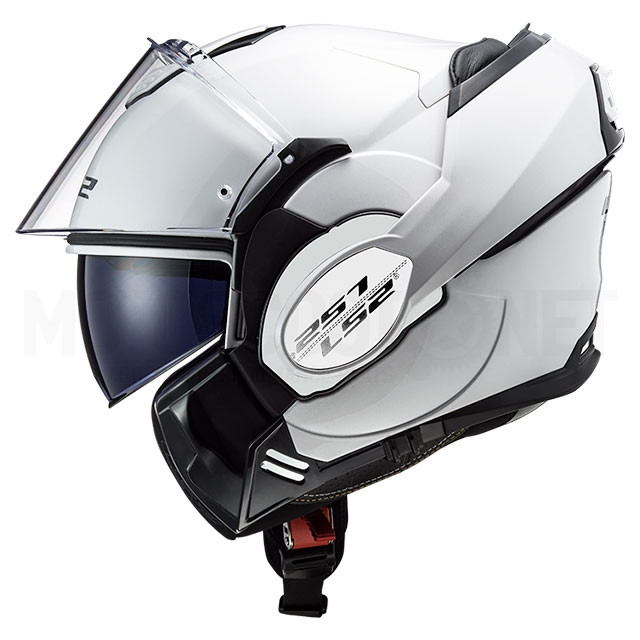 Casque modulaire LS2 FF399 Valiant Single Mono - blanc Sku:A-503991002 /a/-/a-503991002_06.jpg