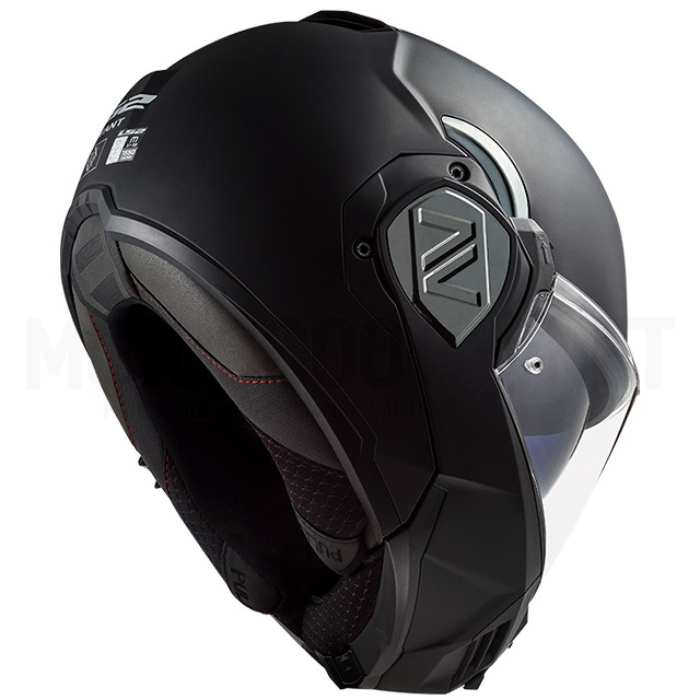 LS2 FF906 Advant Solid Modular Helmet - noir mat Sku:A-569061011 /a/-/a-569061011_02.jpg