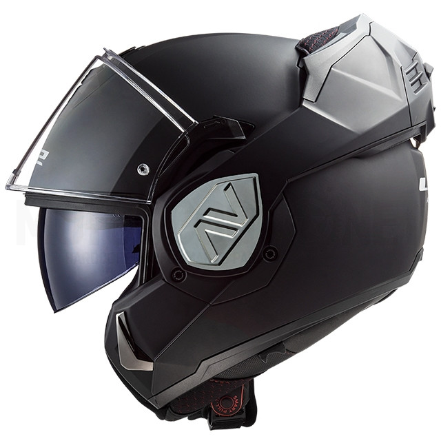 LS2 FF906 Advant Solid Modular Helmet - noir mat Sku:A-569061011 /a/-/a-569061011_03.jpg