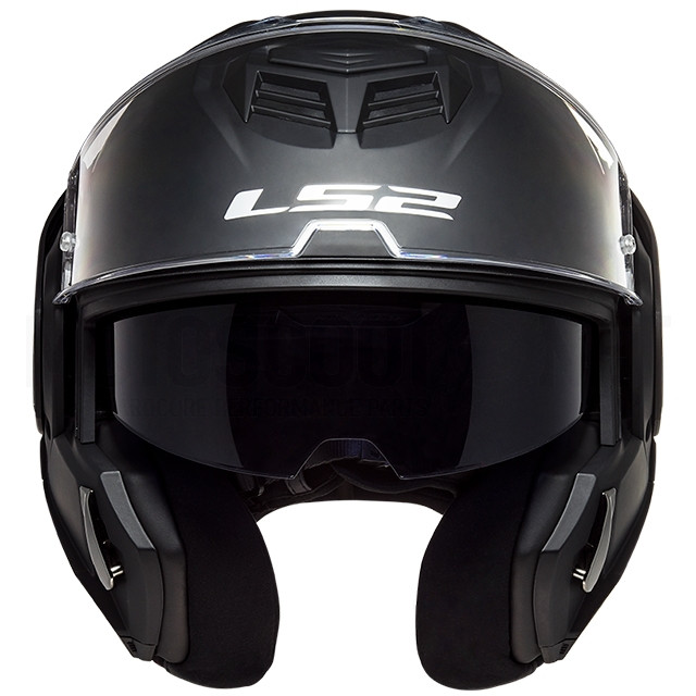 LS2 FF906 Advant Solid Modular Helmet - noir mat Sku:A-569061011 /a/-/a-569061011_05.jpg