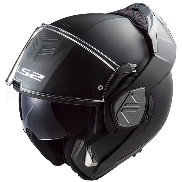 LS2 FF906 Advant Solid Modular Helmet - noir mat Sku:A-569061011 /a/-/a-569061011_06.jpg