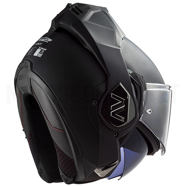 LS2 FF906 Advant Solid Modular Helmet - noir mat Sku:A-569061011 /a/-/a-569061011_07.jpg