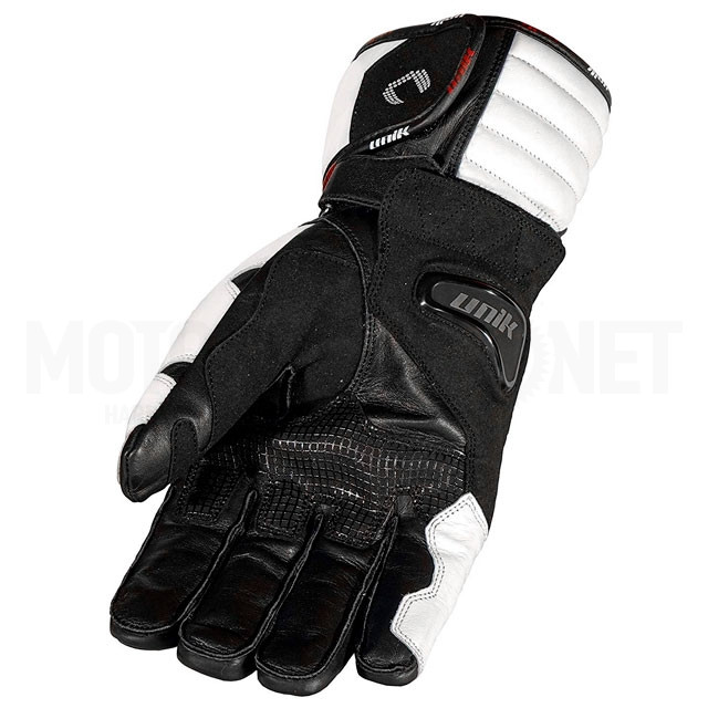 Guantes invierno Unik R-17 Racing Negro/Blanco Hombre ref: A-GIRQ1621100