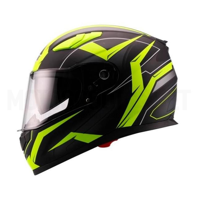 Casque intégral Unik CI-01 flash noir-jaune fluo mat Sku:A-H0RX00237 /a/-/a-h0rx00237_01.jpg