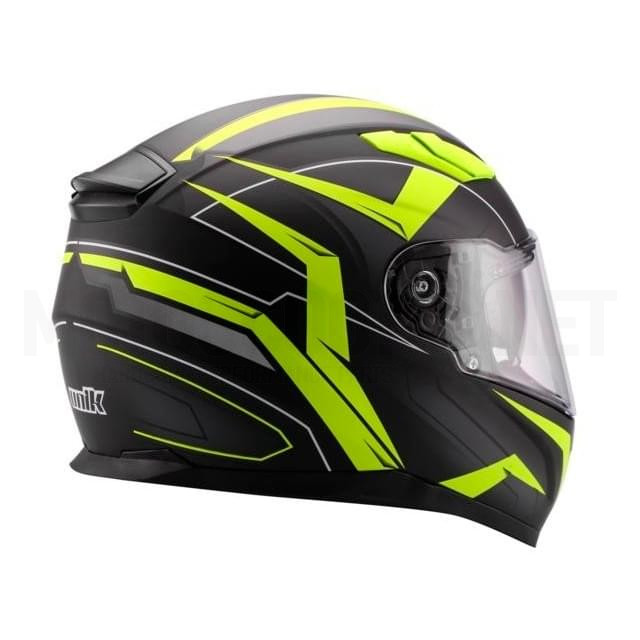 Casque intégral Unik CI-01 flash noir-jaune fluo mat Sku:A-H0RX00237 /a/-/a-h0rx00237_04.jpg