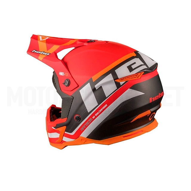 Casco MX Hebo Ransom Rojo ref: A-HC0529R