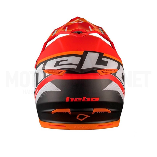 Casco MX Hebo Ransom Rojo ref: A-HC0529R