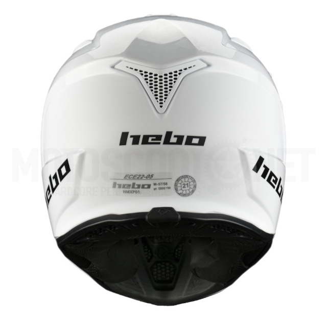 Casco Cross Hebo HMX-P01 Stage III Blanco