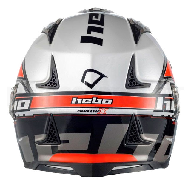 Casco trial Hebo Zone 4 Kontrox Rojo