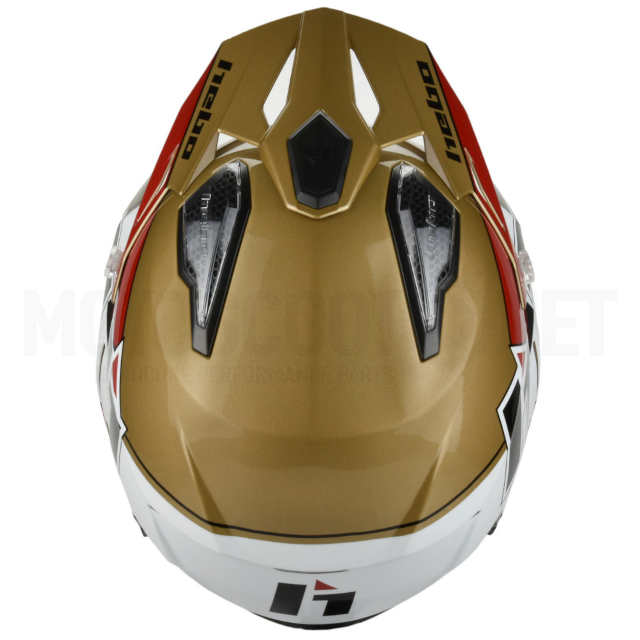 Casco Trial Hebo Zone 5 Air D01 Dorado