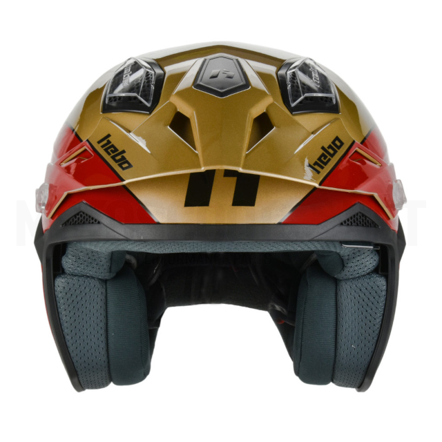 Casco Trial Hebo Zone 5 Air D01 Dorado