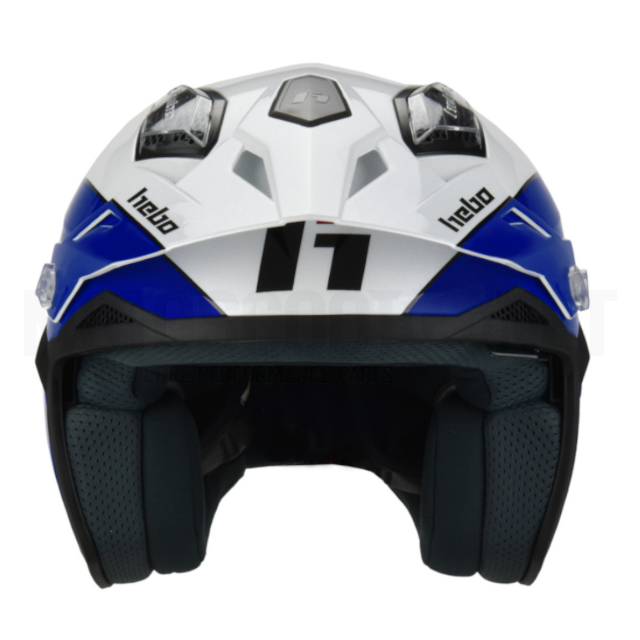 Casco Trial Hebo Zone 5 Air D01 Rojo 