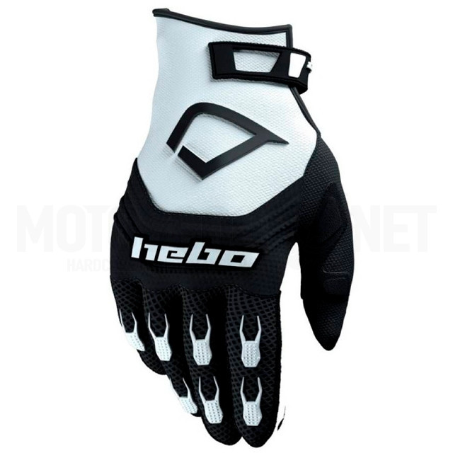 Guantes enduro Hebo Baggy Blanco ref: A-HE1128B