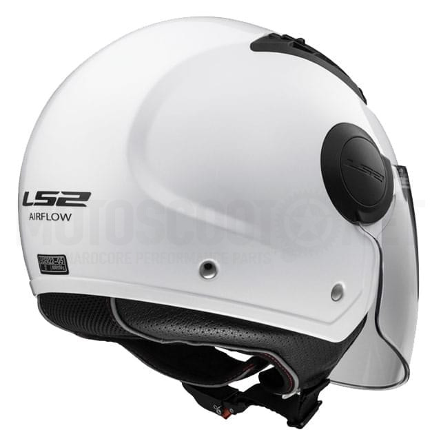 Casco Jet Airflow LS2 OF562 Solid Blanco ref: LS30562.50.02