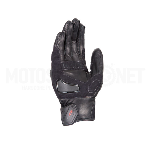 Guantes Seventy 70 SD-C8 Verano Urban Hombre Negro/Gris