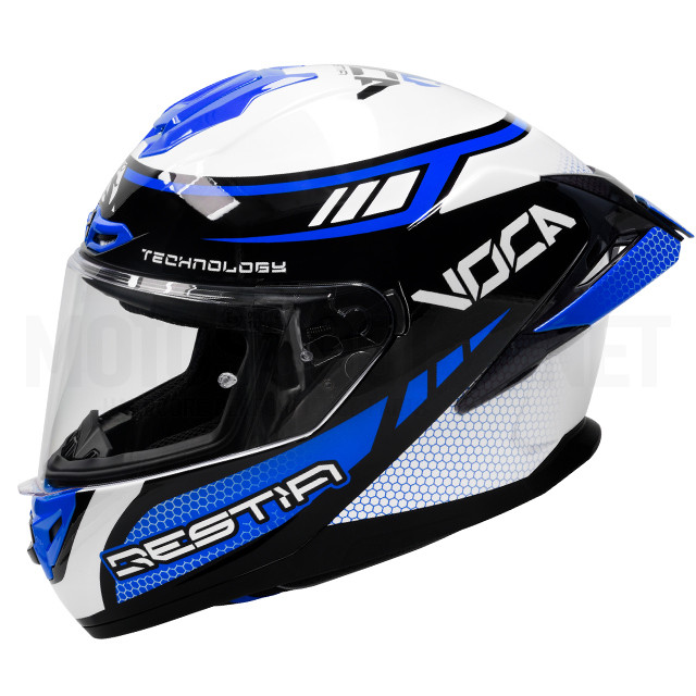 Casco integral VOCA Bestia azul poison