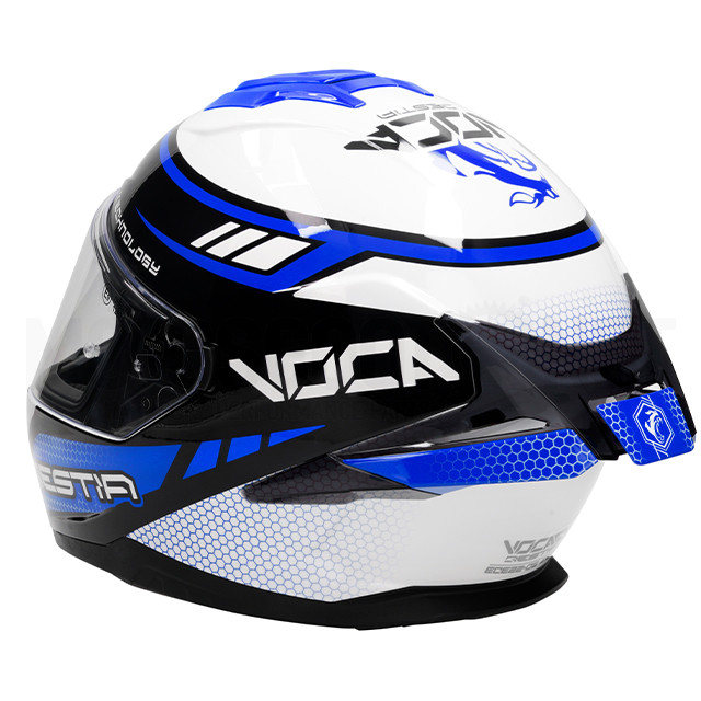 Casco integral VOCA Bestia azul poison