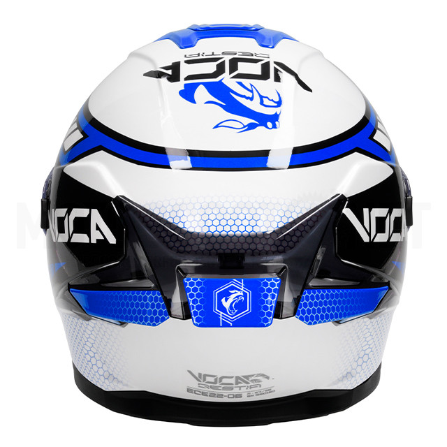 Casco integral VOCA Bestia azul poison