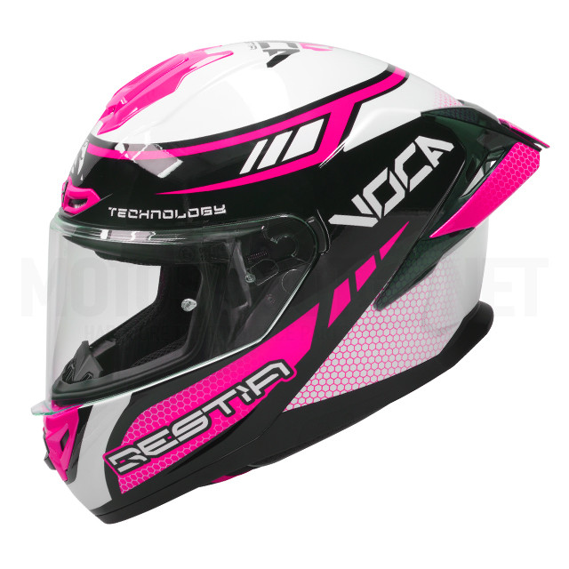 Casco integral VOCA Bestia rosa electric