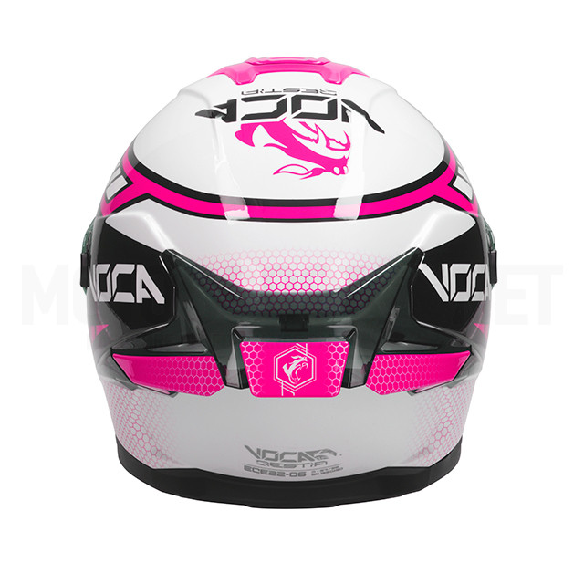 Casco integral VOCA Bestia rosa electric