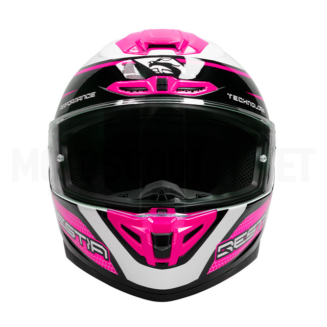 Casco integral VOCA Bestia rosa electric