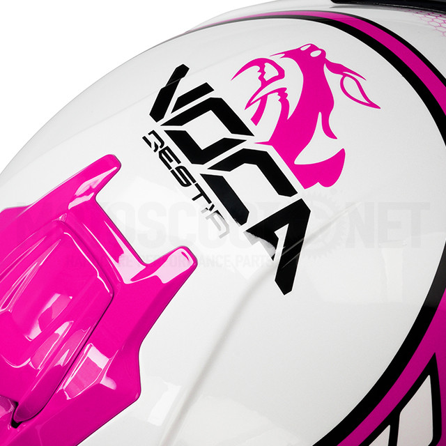 Casco integral VOCA Bestia rosa electric