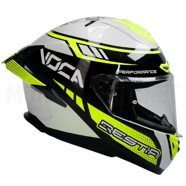 Casco integral VOCA Bestia amarillo all-star