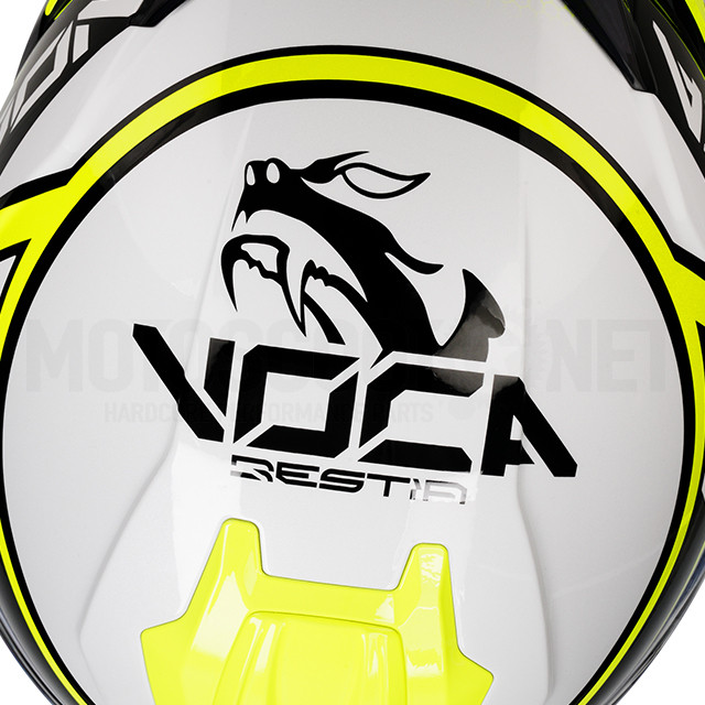 Casco integral VOCA Bestia amarillo all-star