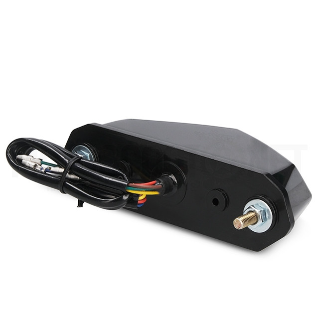 Piloto trasero Universal con intermitentes Black Line LED AllPro ref: AP50RL100.UNI.BK