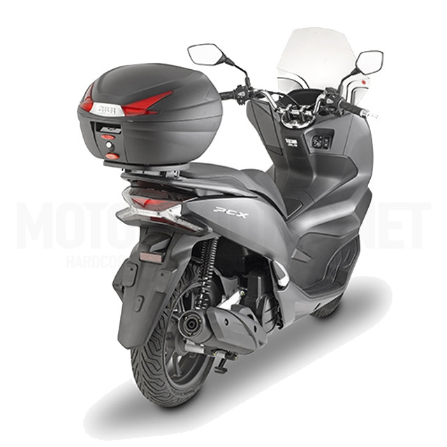 Top case Monolock B330 rouge catadriptiques 33 Litres Givi Sku:B330N /b/3/b330_pcx.jpg