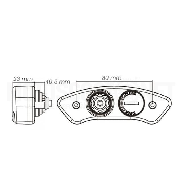 Compteur de vitesse Koso DB EX-02S Sku:BA048001 /b/a/ba048001_02.jpg