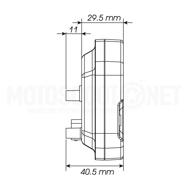 BA073000 Marcador completo multifunción RS2 Koso pantalla LCD D