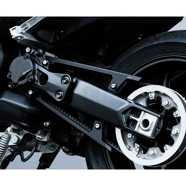 Cubre correa Yamaha T-Max 530 17-18 Negro Mate BCD ref: CACHECOUR00222