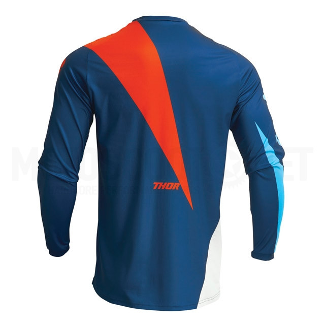 Camiseta Off-Road Infantil Thor Sector Edge - Azul/Naranja Sku:A-2912-2239 /c/a/camiseta_motocross_infantil_thor_sector_edge_naranja_02_1.jpg