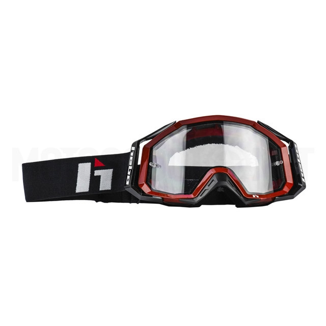 HG1007R Gafas enduro/MX Hebo Quantum II Rojo