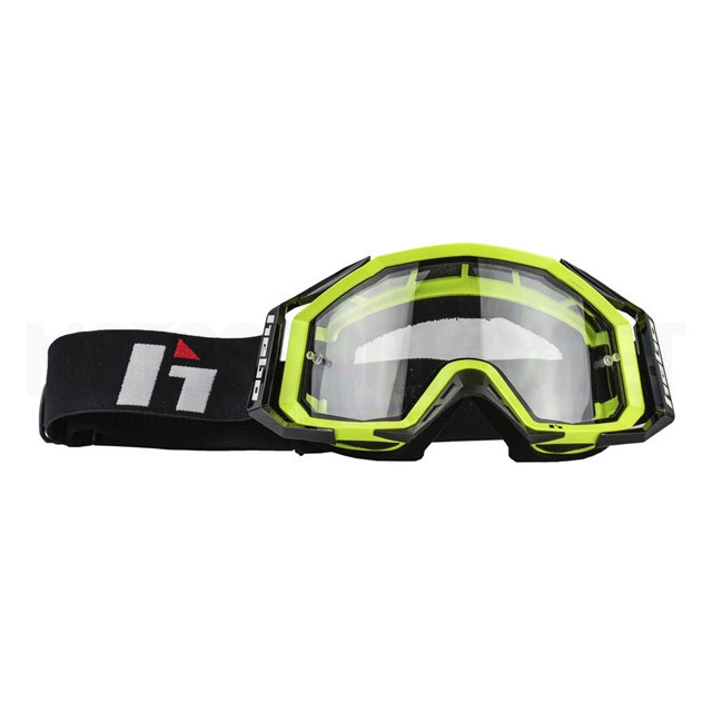 HG1007YL Gafas enduro/MX Hebo Quantum II Amarillo Fluor