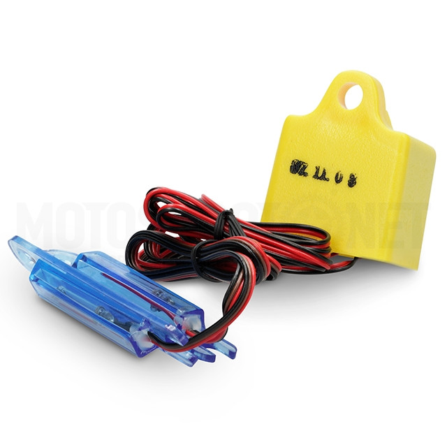 KO-W000D4205A - KOSO Power Strobe Light (2 Un.) con fuerte efecto "Flash" - azul