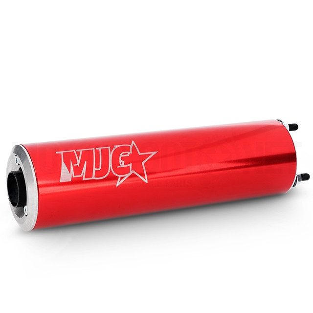 Echappement MJC 90-100cc Derbi / Minarelli AM6 - rouge Sku:MJCE90/100RE /m/j/mjce90-100re_03.jpg