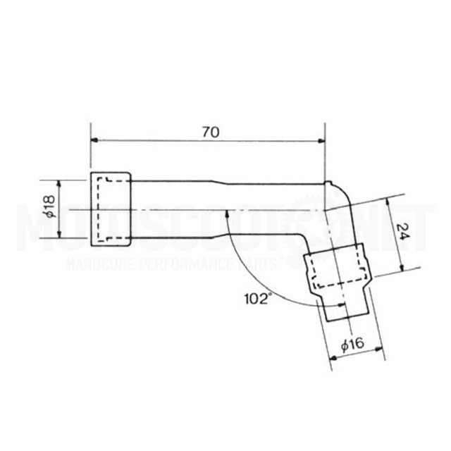 Tube de bougie d'allumage XB05F Sku:XB05F /n/g/ngk_xb05f_tec.jpg