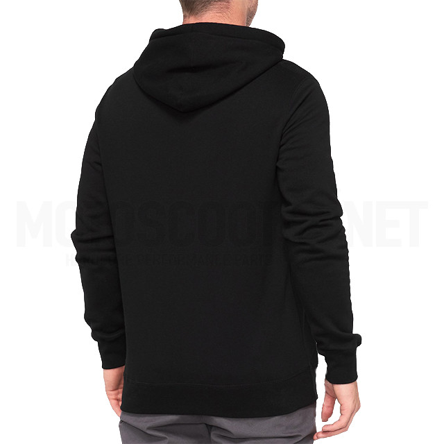 Sweat à capuche officiel 100% - noir Sku:A-36005-001 /o/f/official_zip_hooded_sweatshirt_black_back-71787_1.jpg