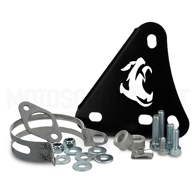 Escape Minarelli vertical Sabotage V2 50/70 silenciador negro Voca Racing ref:VCR-RD45168/BK