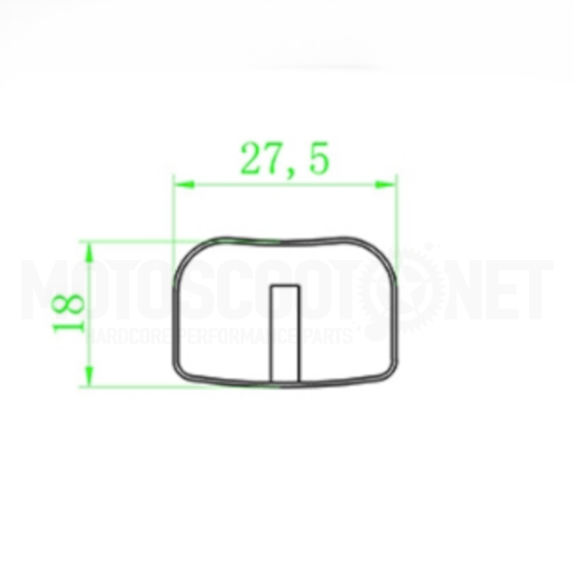 Plaquettes de frein avant/arrière avec câble Pitbike YCF 50 Sku:YC50-0506 /y/c/yc50-0506.2.png