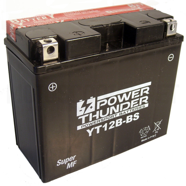 YT12B-BS Batterie Power Thunder