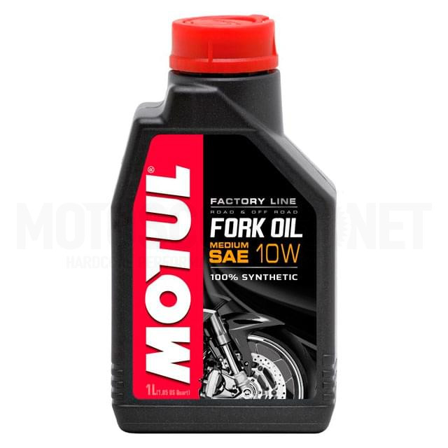 Aceite horquilla 10W 1L Motul factory line medium ref: 105925