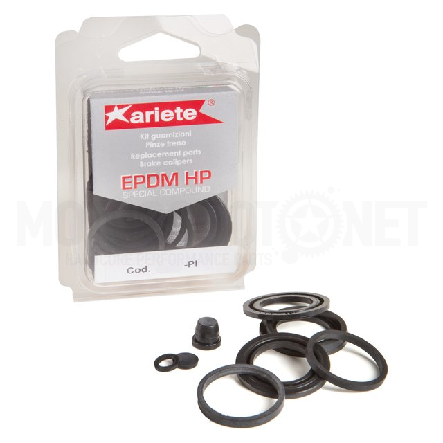 12892-PI Kit de juntas pinza trasera Grimeca 32mm 2 pistones Aprilia Escarabeo / Sportcity 125 Ariete