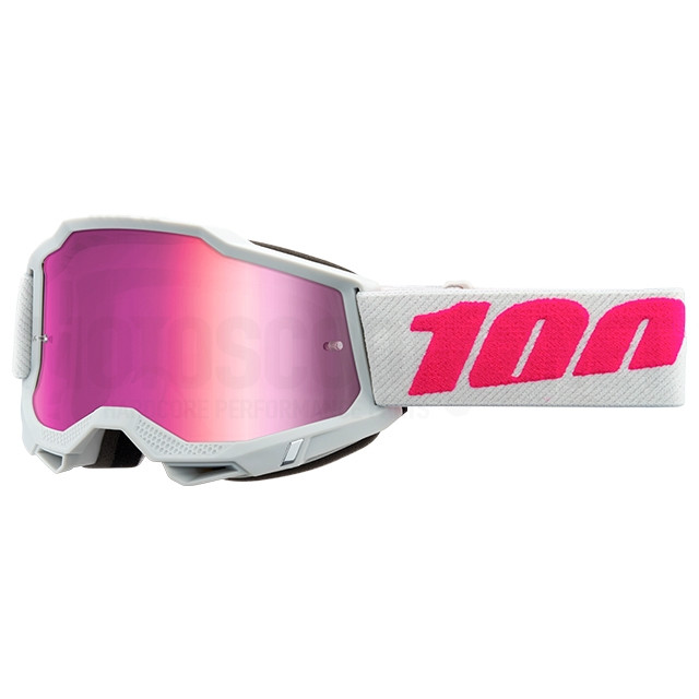 50025-00007 - Gafas Offroad 100% Accuri 2 Infantil Keetz - Cristal Espejo Rosa