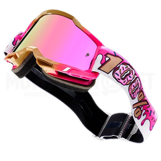 50320-268-01 Gafas Offroad 100% Accuri 2 Infantil Donut - Cristal Espejo Rosa