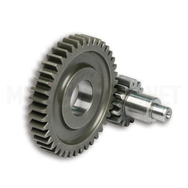 Los engranajes de diente recto disminuyen la fricción y optimizan la transmisión de par. Con los nuevos engranajes secundarios SECOND ROLLER GEAR los técnicos de la Malossi han alcanzado el objetivo de reducir al mínimo las pérdidas de potencia por roce e