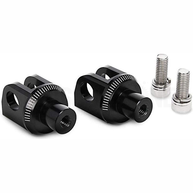 Adaptadores de estribera Piloto Negro KTM Duke 690/790 16-18 PUIG 